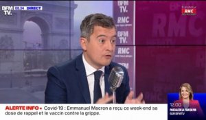 Gérald Darmanin: "Depuis le 1er janvier, les policiers et les gendarmes ont sauvé en mer 7.800 migrants"