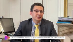 Matthieu Bourrette, procureur de la République de Reims, évoque les abus sexuels dans l’Église