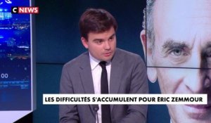 Éric Zemmour «usé» par les difficultés ? «Après le déplacement à Marseille il y avait des mines déconfites» raconte Gauthier Le Bret