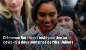 Clémence Botino est testé positive au covid-19 à deux semaines de Miss Univers