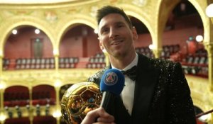 Lionel Messi reflects on Ballon d'Or win