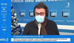 01/12/2021 - Le 6/9 de France Bleu Saint-Étienne Loire en vidéo