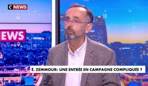 Robert Ménard : «Éric Zemmour a mis sur la table un certain nombre de question»