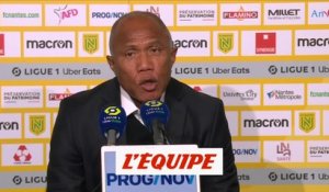 Kombouaré : «On a montré du caractère» en deuxième mi-temps - Foot - L1 - Nantes