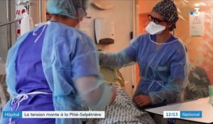 Covid-19 : la tension monte à l'hôpital de la Pitié-Salpêtrière