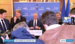 Congrès LR : Éric Ciotti, devant Valérie Pécresse, crée la surprise au premier tour
