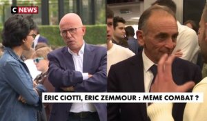 Eric Ciotti, Eric Zemmour : même combat ?