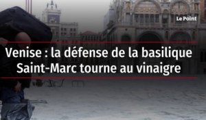 Venise : la défense de la basilique Saint-Marc tourne au vinaigre