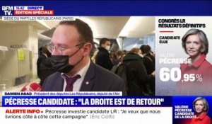 Selon Damien Abad, "Valérie Pécresse ne dirigerait pas le pays comme Emmanuel Macron"