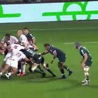 TOP 14 - Essai de Leone NAKARAWA (RCT) - Section Paloise - RC Toulon - J12 - Saison 2021/2022