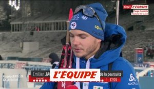 Jacquelin : « Intéressant pour la suite » - Biathlon - CM (H) - Poursuite 12,5 km