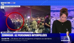 Meeting d'Éric Zemmour à Villepinte: 62 personnes ont été interpellées