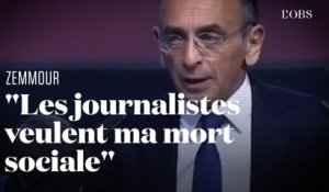 A Villepinte, Eric Zemmour a fait huer les journalistes à de nombreuses reprises