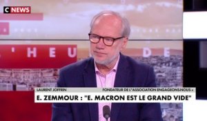 Laurent Joffrin sur Éric Zemmour : « Je trouve qu’il a un langage qui frise le langage de guerre civile »