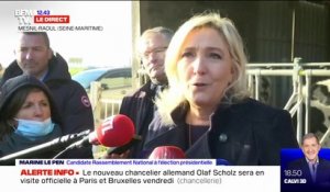 Marine Le Pen: "Il n'est pas question que je demande le pass sanitaire" dans les meetings