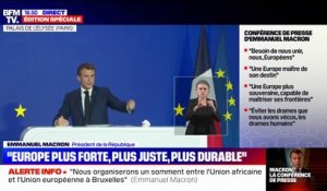 Emmanuel Macron souhaite "interdire l'importation dans l'UE de [produits] quand il contribue à la déforestation"
