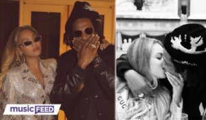 Beyonce Shares RARE PDA-Filled Photos With Jay-Z!