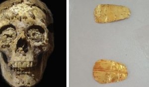 En Égypte, des archéologues ont découvert des momies aux langues d'or