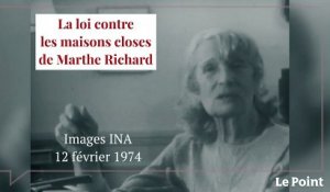 Décembre 1974 : retour sur la loi contre les maisons closes de Marthe Richard