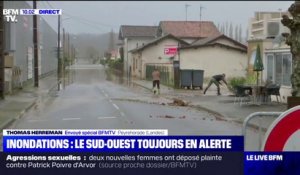 Le sud-ouest de la France reste toujours en alerte aux inondations