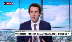Pierre Gentillet sur Valérie Pécresse : «elle s'applique beaucoup sur une critique d'Emmanuel Macron»