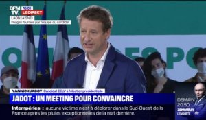 Yannick Jadot: "Je viens porter haut l'espérance écologique pour la France"