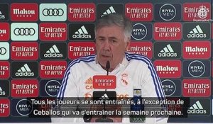 17e j. - Ancelotti : “Benzema et Bale prêts à jouer" contre l'Atletico Madrid