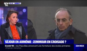 Pour la conseillère diplomatique d'Eric Zemmour, "Philippe de Villiers partage une préoccupation sur ce qu'est en train de devenir la France"
