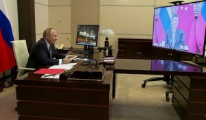 Xi Jinping et Vladimir Poutine renouvellent leur entente par visio-conférence