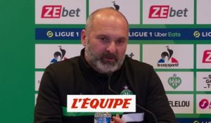 Dupraz : « J'ai des recettes pour que l'équipe aille mieux » - Foot - L1 - Saint-Etienne