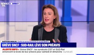 Grève SNCF: la CGT et Sud-Rail lèvent leur préavis pour samedi et dimanche