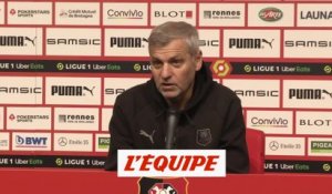 Genesio : « A quoi ça sert d'avoir le VAR ? » - Foot - Coupe - Rennes