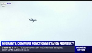 Comment l'avion de Frontex patrouille-t-il au-dessus des côtes du Nord de la France ?