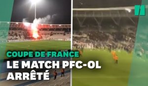 Coupe de France: Paris FC-OL définitivement arrêté après des incidents