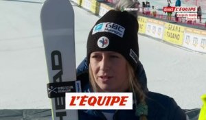 Gauche : « Mon meilleur résultat » - Ski - CM (F)