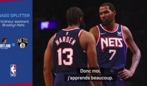 Brooklyn Nets - Splitter : "Harden et Durant n'ont pas besoin de coach"