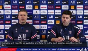 Replay : Conf' de presse de Mauricio Pochettino avant Lorient