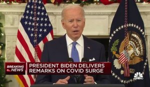 Coronavirus : La conférence de presse du Président Joe Biden le 21 décembre 2021 face à la montée en puissant du variant OMICRON