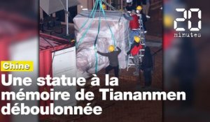 Hong Kong: Une statue à la mémoire des victimes de Tiananmen déboulonnée