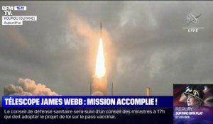 Télescope James Webb: le récit d'un lancement réussi