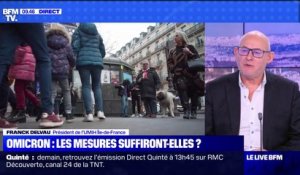 Pour le président de l'UMIH Île-de-France, "cette situation de devoir consommer assis, c'est une fois de plus un problème pour nous"