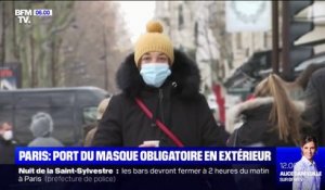 Covid-19: le port du masque en extérieur redevient obligatoire à Paris dès vendredi