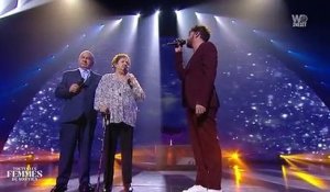 Claudio Capéo chante "Mamma" en live devant ses parents