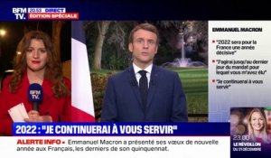 Marlène Schiappa: "Les décisions du président de la République pour faire en sorte qu'une vie la plus normale possible continue en 2022 sont fondamentales"