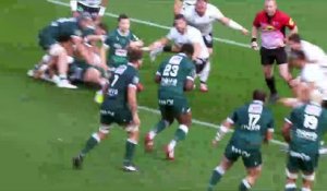 /TOP 14 - Essai de Aminiasi TUIMABA (SP) - Section Paloise - CA Brive - J14 - Saison 2021/2022