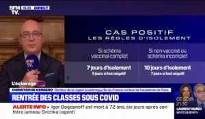 Rentrée sous Covid-19: le recteur de la région académique d'Île-de-France annonce avoir recruté "80 contractuels supplémentaires" pour remplacer les professeurs absents