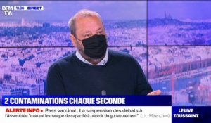 Omicron: pour l'épidémiologiste Renaud Piarroux, "on va être très nombreux à l'attraper"