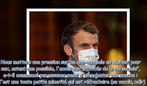 “J'ai très envie de les emmerder” - la colère froide d'Emmanuel Macron contre les non-vaccinés dans