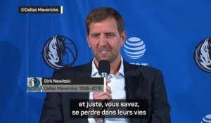 Dallas Mavericks - Nowitzki : "Je n'oublierai jamais ces souvenirs"