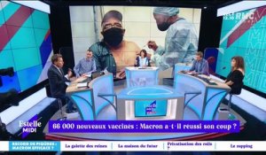 66 000 nouveaux vaccinés : Macron a-t-il réussi son coup ? - 06/01